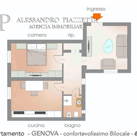 Casa Ale Gr 公寓 热那亚